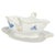 Porcelain Sauce Boat with Blue Floral Motifs and Gilt Accents by Meissen, Germany For Sale - Image 5 of 5