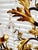 Hollywood Regency Style Wrought Iron Gilted Chandelier With Crystals For Sale - Image 10 of 12