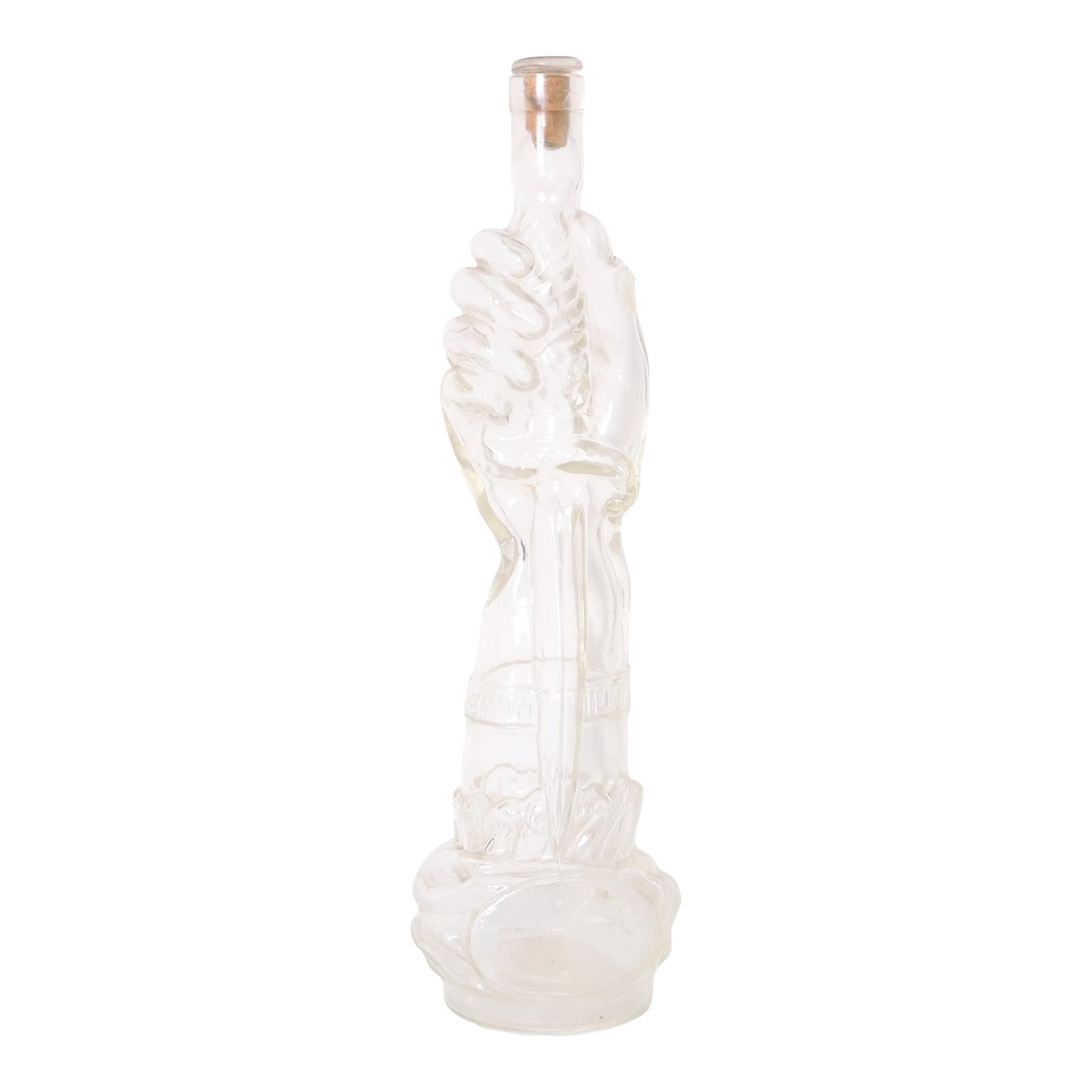 Antique French Hand Form Bottle | Chairish