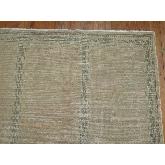 Early 20th Century Antique Zabihi Collection Turkish Oushak Rug - 10' x 17'3" For Sale - Image 5 of 10