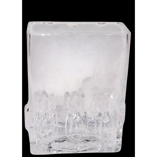 Kosta Boda Ab Kosta Sea Glasbruck Vase by Renate Stock Made in Sweden C. 1960's For Sale - Image 4 of 10