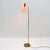 Swedish Brass Floor Lamp “B-03” by Bergboms 1960 For Sale - Image 9 of 10