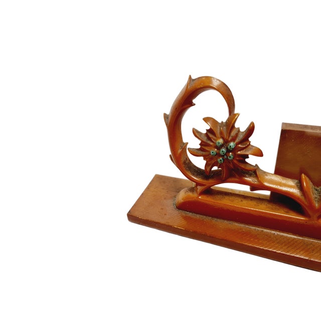 Goldenrod Art Deco Bakelite Frame, 1950s For Sale - Image 8 of 18