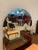 Art Deco Art Deco Vanity With Large Round Mirror For Sale - Image 3 of 12