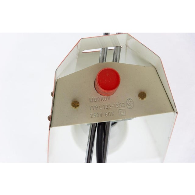 Mid-Century Desk Lamp attributed to Josef Hurka for Napako, 1960s For Sale - Image 10 of 16