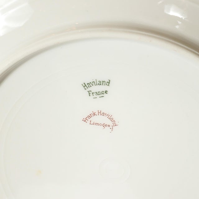 Antique Haviland for Limoges Porcelain Dinner Set for 24 Floral Spray Pattern For Sale - Image 14 of 18