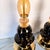 1990s Mid Century Modern Leopard Murano Glass Table Lamps - a Pair For Sale - Image 4 of 10