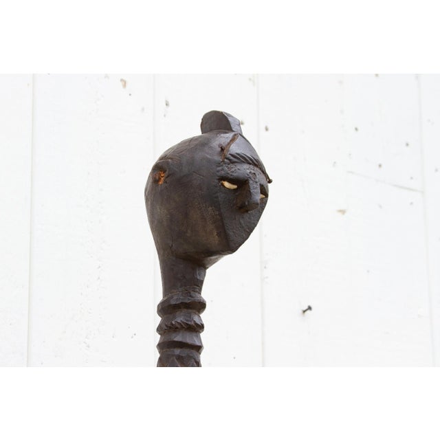 Rare Antique African Fertility Statue For Sale - Image 4 of 11