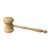 Maritime-Engraved Masonic Ceremonial Gavel - Carved Organic Material, Circa 1880 For Sale