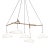 Large Daniel Becker 'Emily 5' Chandelier in Brass & Black Frame for Moss Objects For Sale - Image 9 of 13