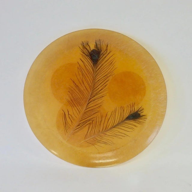 Large Organic Design Fiberglass Tray For Sale - Image 4 of 4