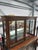 Brown Display Cabinet in Burr Walnut For Sale - Image 8 of 10
