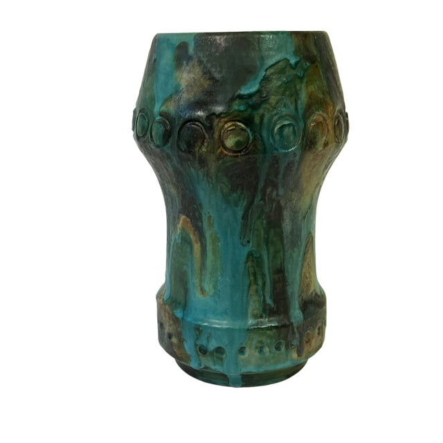 Vintage Colorful "Sea Garden" Vase by Alvino Bagni, Italy, for Raymor For Sale In Houston - Image 6 of 12
