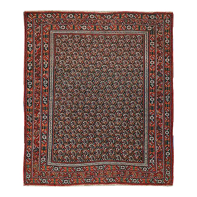 Antique Persian Afshar Rug For Sale