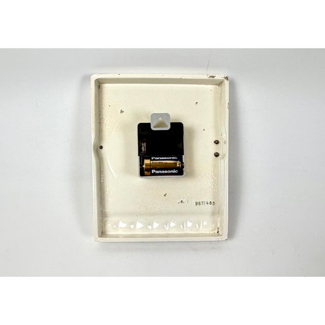 Vintage Kitchen Ceramic Wall Clock from Diehl, 1960s For Sale - Image 4 of 9