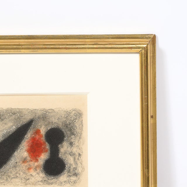 Modernist "Nous Avons" Etching & Aquatint Edition 4/40 Signed Joan Miró For Sale In New York - Image 6 of 9
