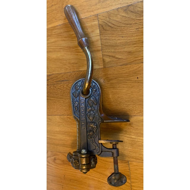 Vintage Brass Counter Corkscrew by Bacchus For Sale In Los Angeles - Image 6 of 7