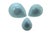 Anchor Hocking Fire King Teardrop Mixing Bowls - Set of 3 in Rare Delphite Blue For Sale - Image 4 of 13