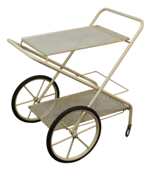 French Folding Waiter Table in the style of Mategot, 1960s