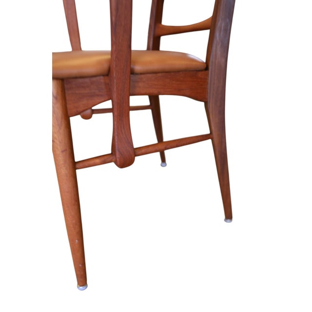 Danish Liz Armchair in Teak and Leather by Niels Koefoed for Koefoeds Hornslet, 1960s For Sale - Image 12 of 13
