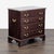 Chippendale style bachelor's chest with brass embellishments. Brand: Stickley. Dimensions (in): 32W x 18D x 31H.
