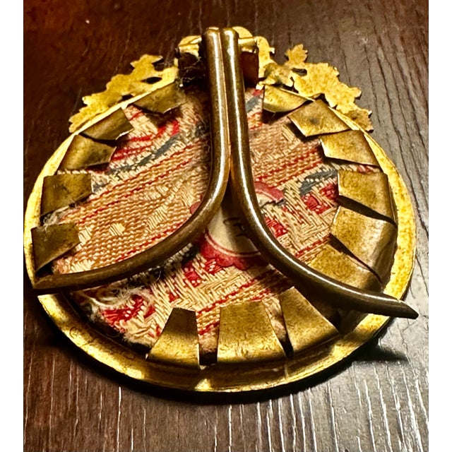 Antique French Gilt Bronze Ormolu Portrait Frame For Sale - Image 10 of 10