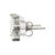 A striking pair of 18k white gold star-shaped stud earrings. Crafted with kite-cut diamonds with a total weight of 0.5...