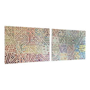 Early 21st Century Miami Modern Mix-Media Paintings by Marcus Blake