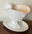 English Wedgwood Porcelain Centerpiece - Nautilus Sea Shell Compote Tureen With Clam Shell Under Tray For Sale - Image 3 of 12