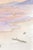 Paint Pastel Coastal Shoreline, Minimalist Beach Seascape Art Print, 24″ × 36″ For Sale - Image 7 of 9