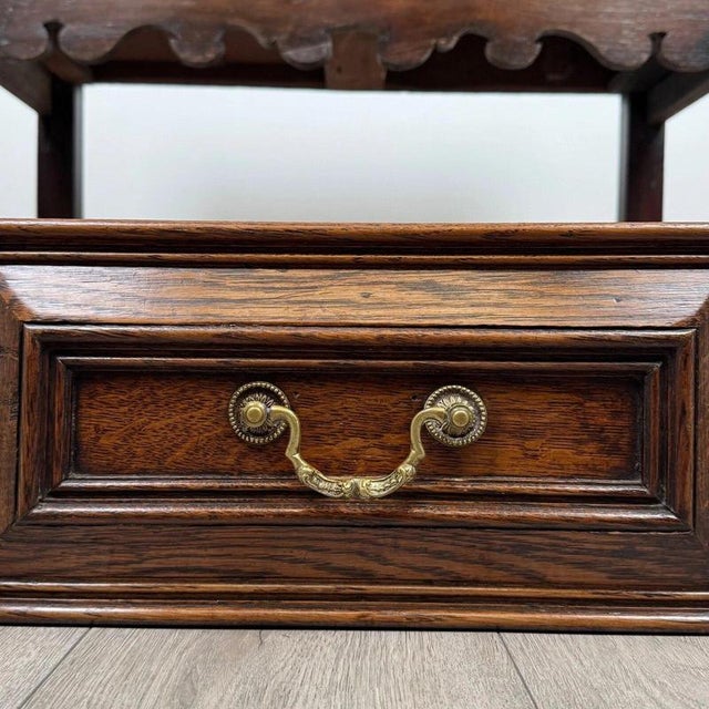 19th Century English Jacobean Oak Dresser Base For Sale - Image 12 of 13
