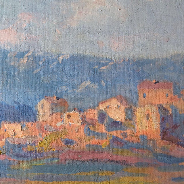 1950s Ramon Trulls Pons, Rural Catalan Landscape, 1950s, Oil on Canvas For Sale - Image 5 of 9