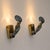Gold Italian Gothic Style Hand-Shaped Wall Sconces in Brass and Metal by Gio Ponti, 1970s, Set of 2 For Sale - Image 8 of 16