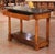 Wood 19th Century French Empire Carved Walnut Console Table With Black Marble Top For Sale - Image 7 of 14