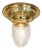 Art Nouveau Glass Ceiling Lamp, 1890s For Sale