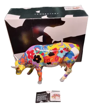 Ceramic Cowparade Sculpture by Kay Ormond