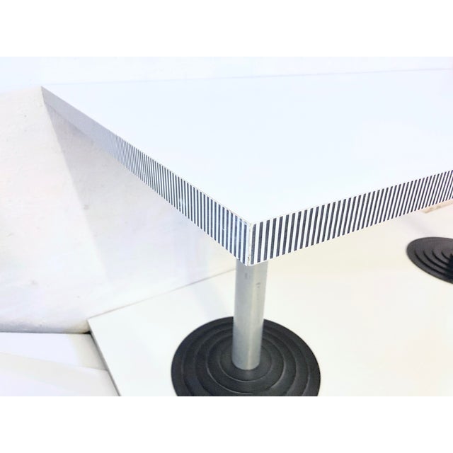 Wood Large Model Kroma Dining Table by Antonia Astori for Driade, 1980s For Sale - Image 7 of 16
