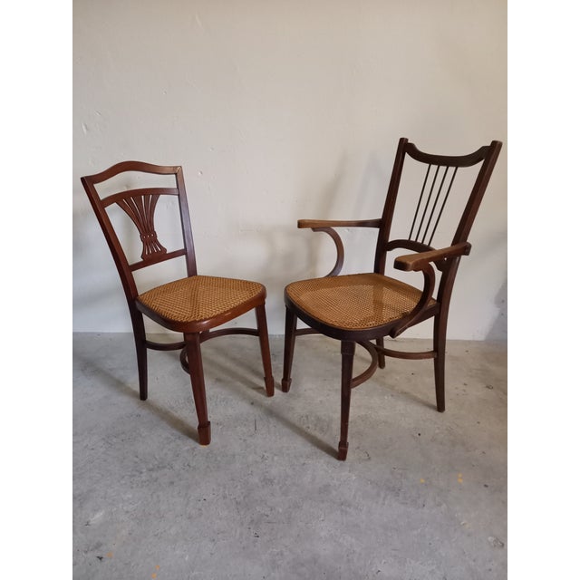 Set of Chairs by Michael Thonet for Gebrüder Thonet Vienna Gmbh, 1900 For Sale - Image 4 of 5