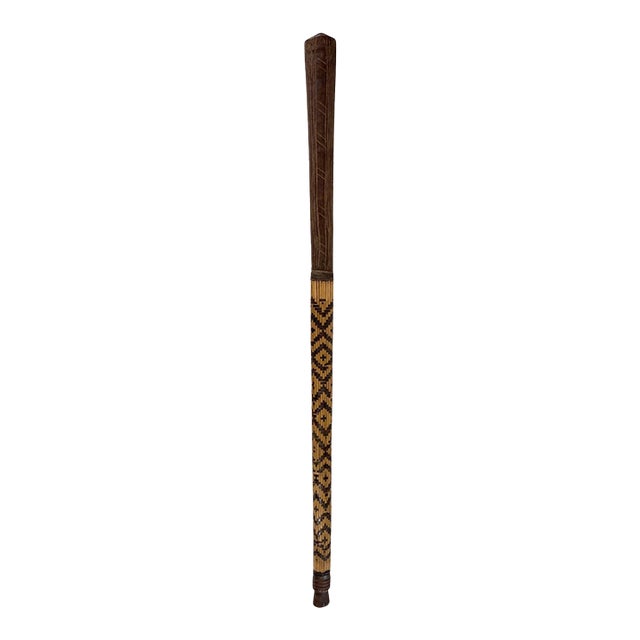 From a Private Collection Vintage Woden Ceremonial Karaja People Otote Mace 29" H For Sale