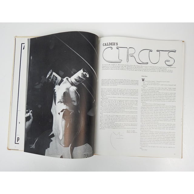 Red 1964 Art in America Featuring Alexander Calder Circus Book For Sale - Image 8 of 13