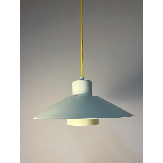 White Slatted Lamp from Lyskær Lighting For Sale - Image 4 of 11