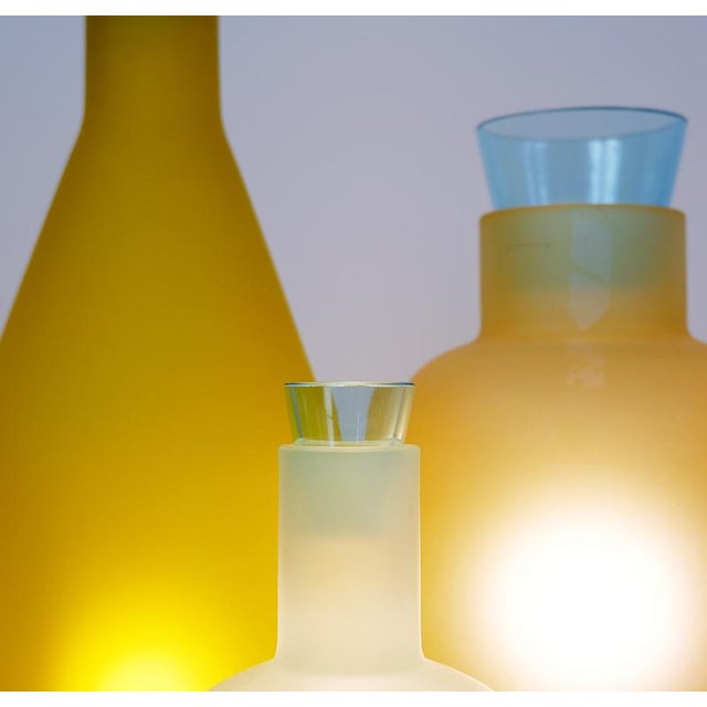 Italian Bacco 1-2-3 Murano Glass Table Lamp by Gido Rasati for Itre, 1980s For Sale - Image 4 of 13