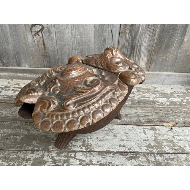 Enamelled Coal Seal, 1950s For Sale - Image 6 of 6