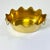 Metal 1980s Vintage English Hollywood Regency Art Deco Brass Oval Crown Catchall, After Mottahedeh, Bear Handles. For Sale - Image 7 of 11