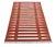 Not Yet Made - Made To Order Handmade Cotton Area Rug Vegetable Dyed Terracotta Red & White Striped Dhurrie - 6'x9' For Sale - Image 9 of 11