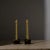 Chinoiserie Asparagus Beeswax Taper Candles in Citron Green Set of Four For Sale - Image 3 of 5