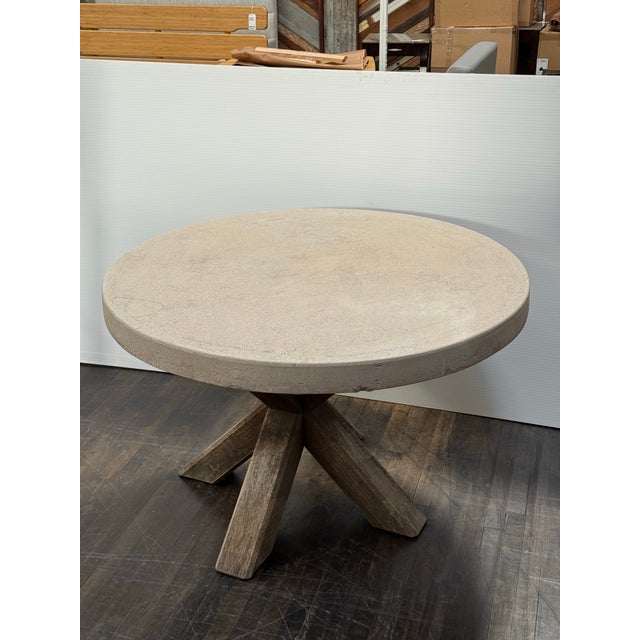 Pottery Barn Abbott Outdoor Table, 48 Inches For Sale - Image 9 of 12