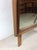 Mid Century Modern Mountable Mirror With Wooden Details at Top For Sale - Image 10 of 18