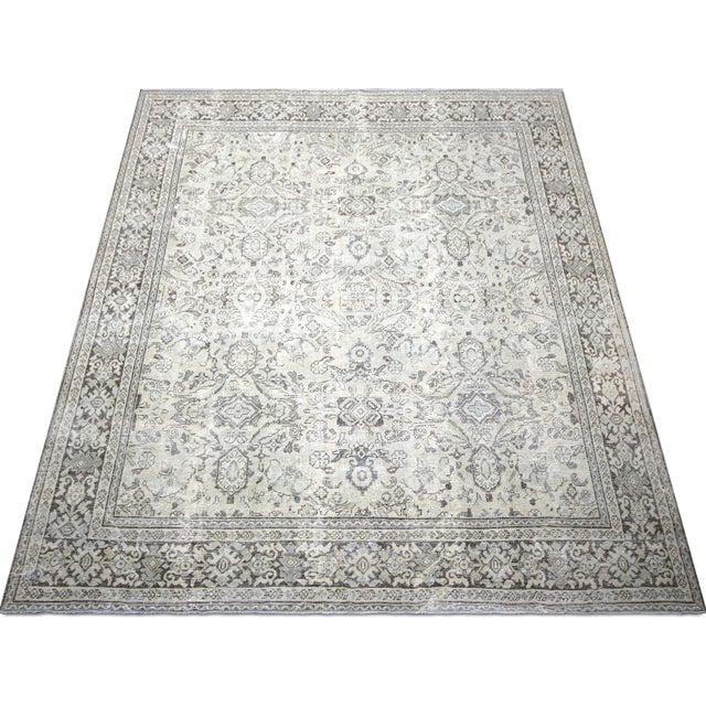 1940s Persian Mahal Rug For Sale In Los Angeles - Image 6 of 6