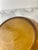 Vintage Arcopal France “Volcan” Frosted Amber Opaline Art Glass Bowl For Sale - Image 10 of 12